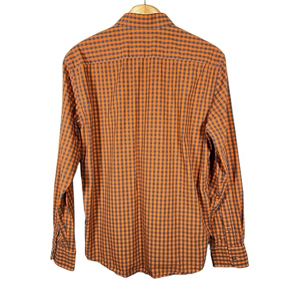 UNTUCKIT Plaid Cotton Long Sleeve Button Down Shirt - Picture 2 of 8